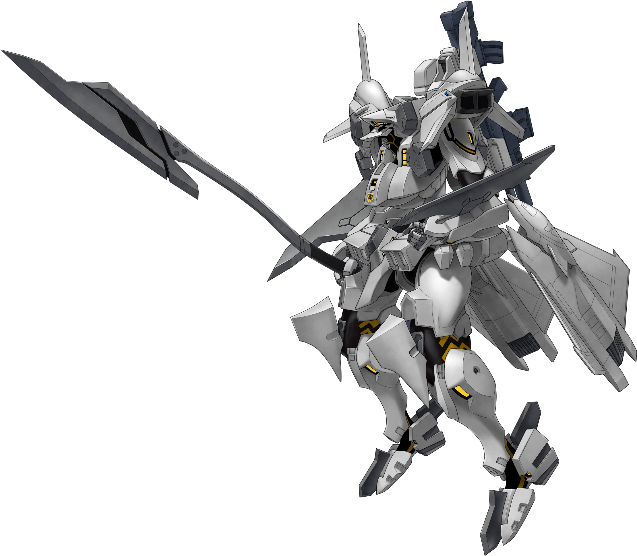 Zeraxe - Mecha (2428x2221), Png Download