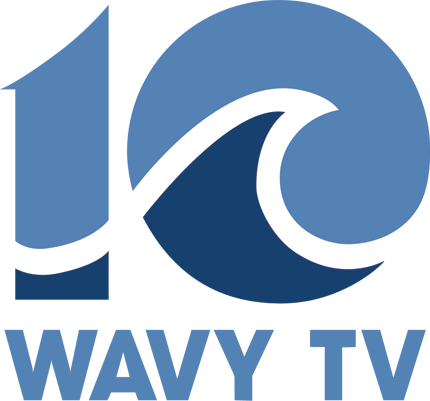 Wavy Tv, The Nbc Affiliate In Hampton Roads, Virginia, - Wavy Tv 10 Logo (430x401), Png Download