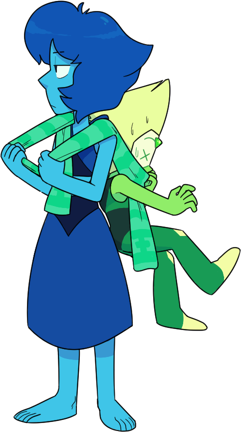 Transparent Peridot Lapis Graphic Black And White Stock - Steven Universe Lapis Png (607x959), Png Download