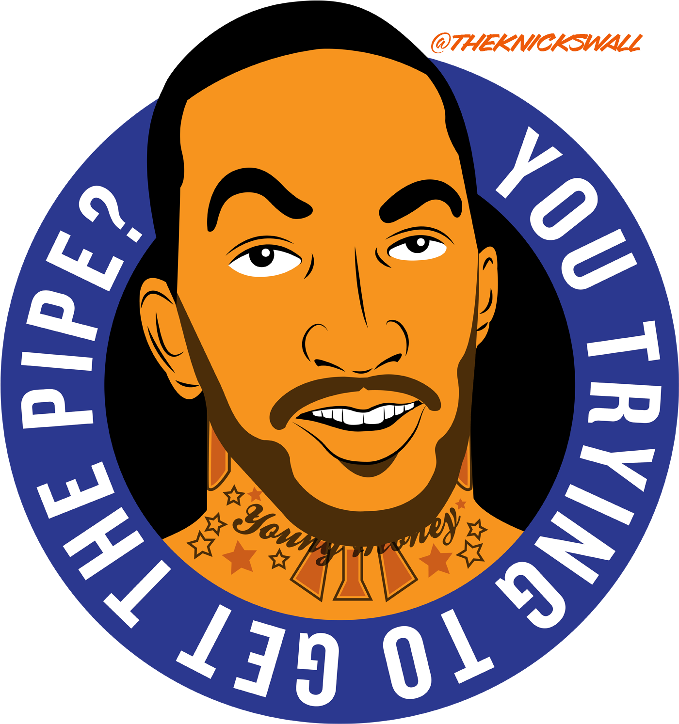 As The Old Saying Goes - Jr Smith You Trying To Get Pipe (1500x1553), Png Download