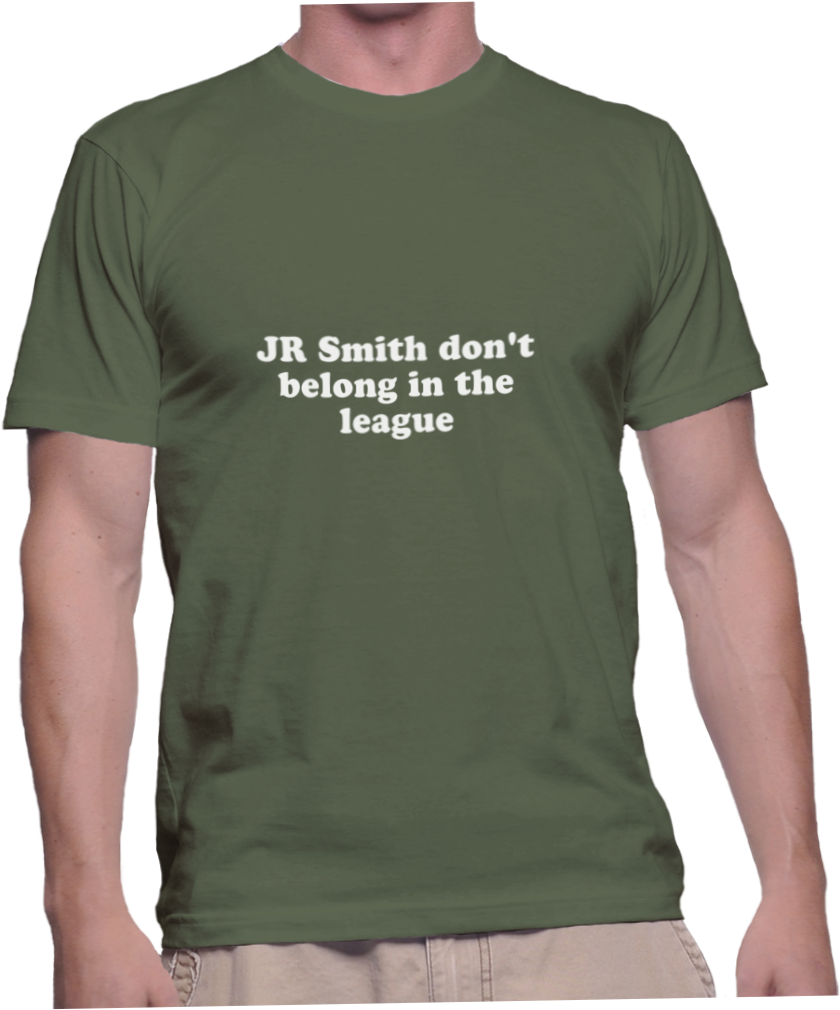 Jr Smith Don't Belong In The League - Defensor Fortis T Shirt (1038x1018), Png Download
