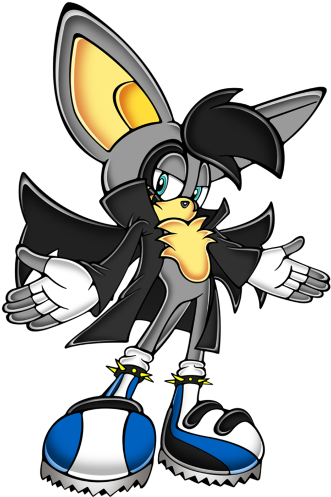 Make Your Own Sonic Character Proprofs Quiz - Bat Sonic (480x504), Png Download