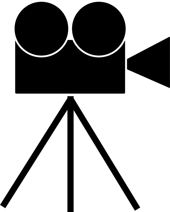 Video Camera Clipart Vide - กล้อง วีดีโอ Png (579x720), Png Download