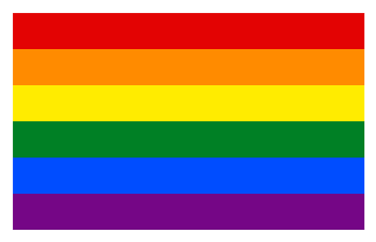 Rainbow Flag (528x528), Png Download