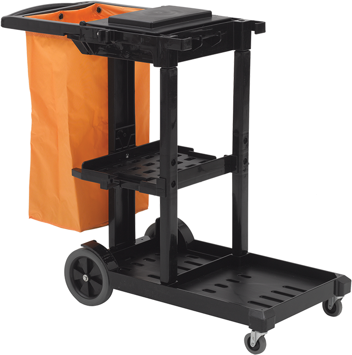 Maxirough® Janitor Cart - Janitorial Cart Png (800x800), Png Download