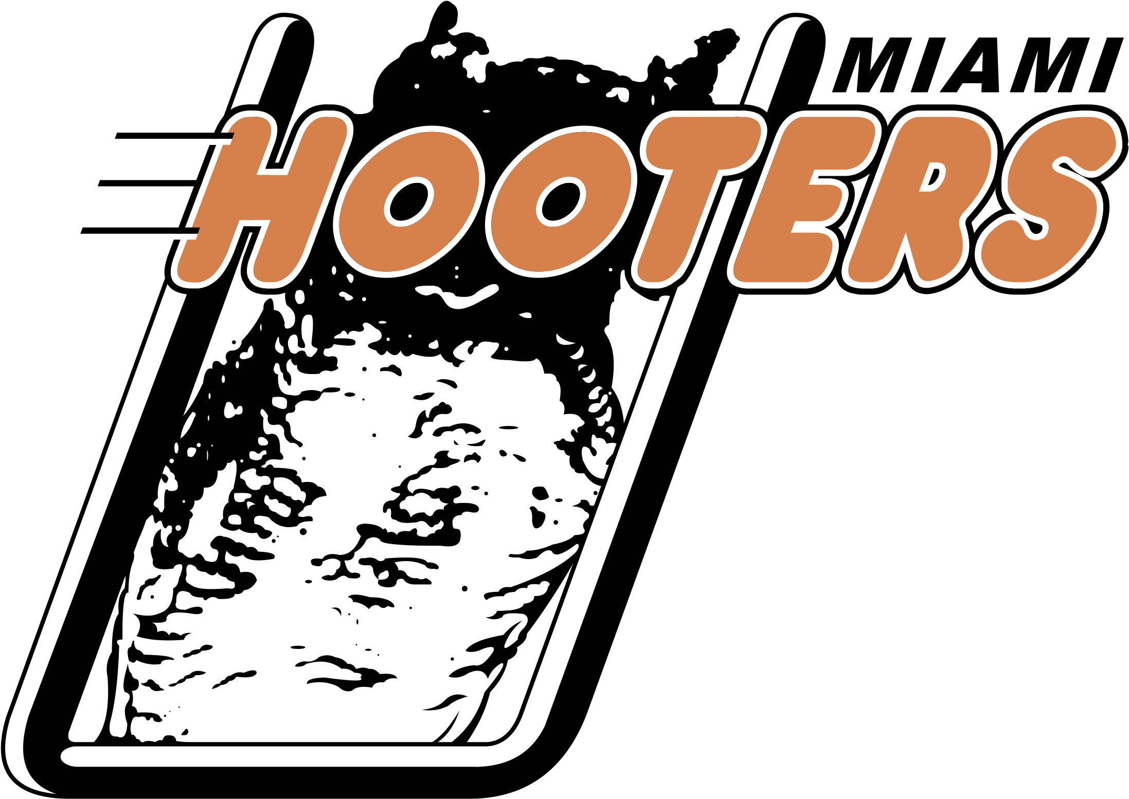 Miami Hooters Logo Png Transparent - Hooters (2400x2400), Png Download