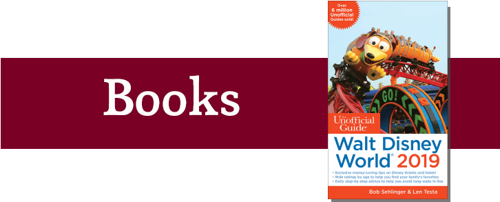 Available In Bookstores Worldwide, Including Online - Unofficial Guide To Walt Disney World 2018 - Trade (725x325), Png Download
