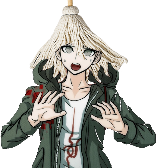 Shsl Janitor - Komaeda Nagito Sprites (521x560), Png Download