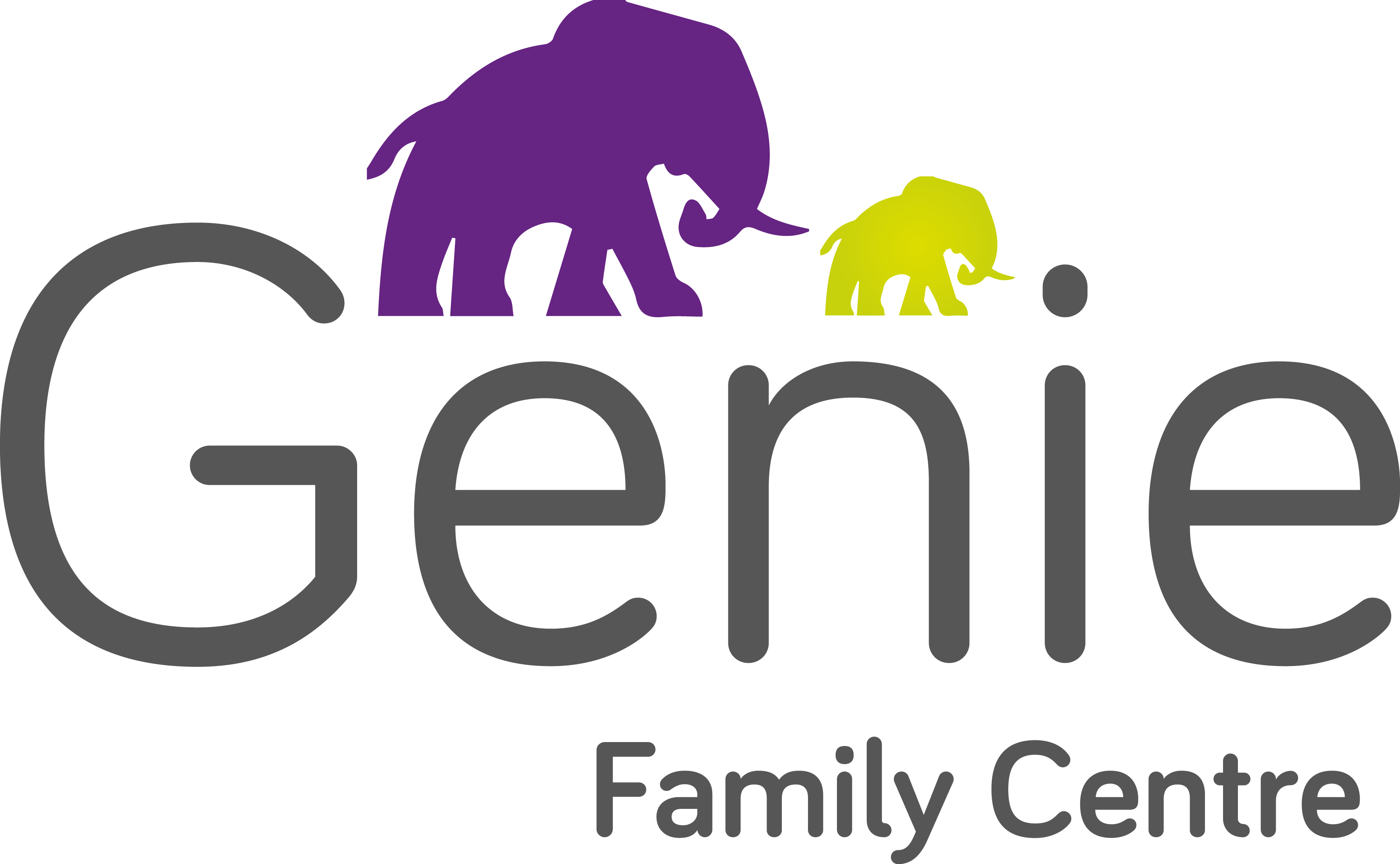 Genie Family Centre (3481x2147), Png Download
