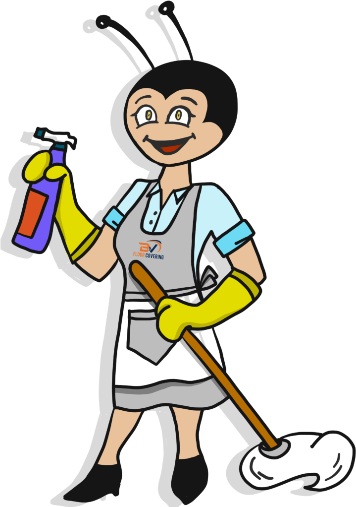 Closet Clipart Janitor - Floor Cleaning (732x1024), Png Download