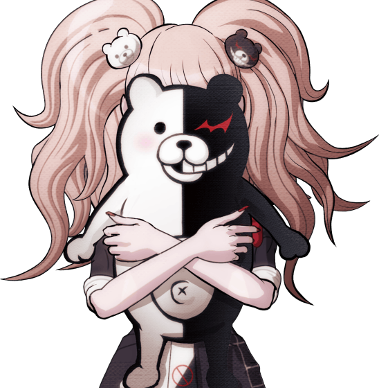 View Samegoogleiqdbsaucenao Junko Monokuma , - Danganronpa 2 Goodbye Despair (psvita) (548x560), Png Download