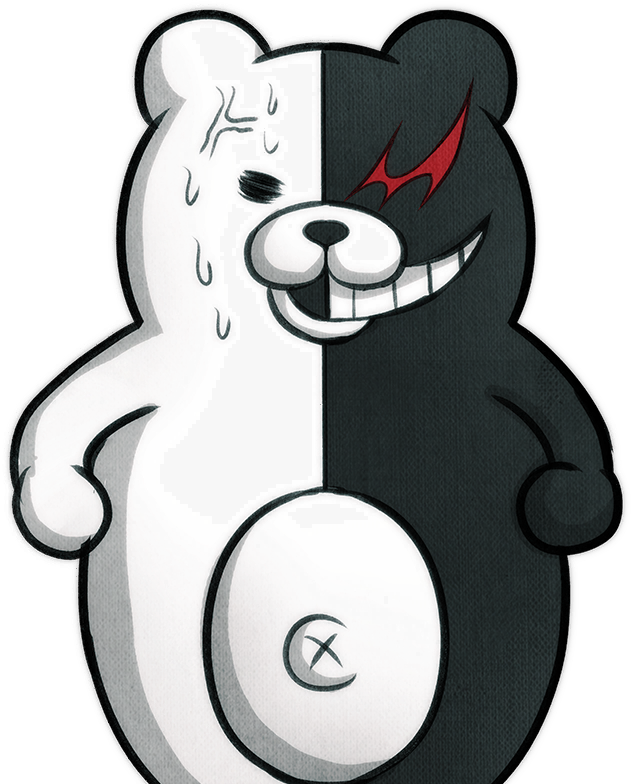 19 - Danganronpa Monokuma. 