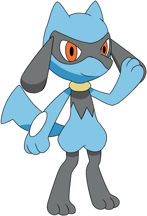 Riolu - Pokémon Riolu (514x754), Png Download