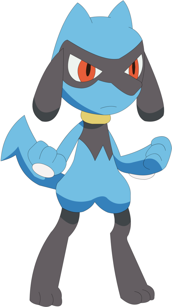 Image - Pokémon Xy Mega Lucario (762x1048), Png Download