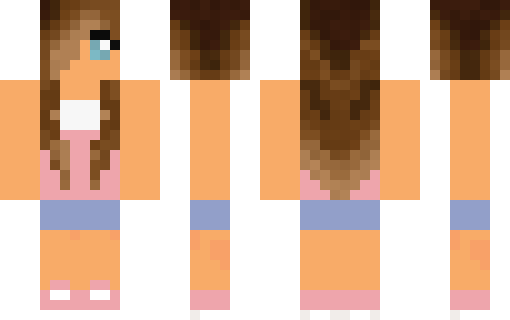 Girl Minecraft Skins Images - Minecraft Skins To Use In Minecraft Pe (510x320), Png Download