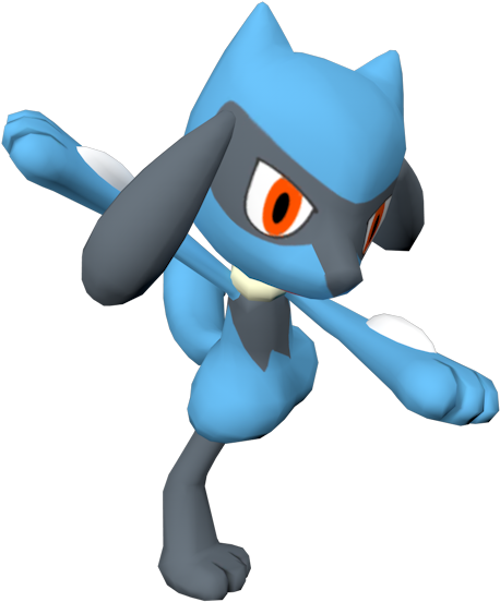 Download Zip Archive - Riolu Super Smash Bros (750x650), Png Download