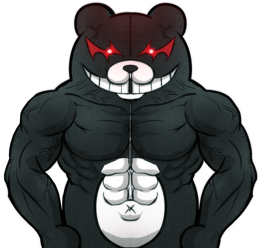 View Samegoogleiqdbsaucenao Dr Spr Monokuma Bufm , - Danganronpa (902x860), Png Download