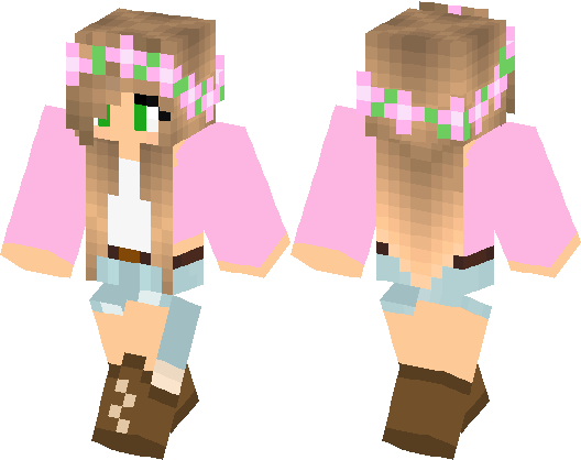 Koala Girl Minecraft Skins - Little Kelly Minecraft Skin (528x418), Png Download
