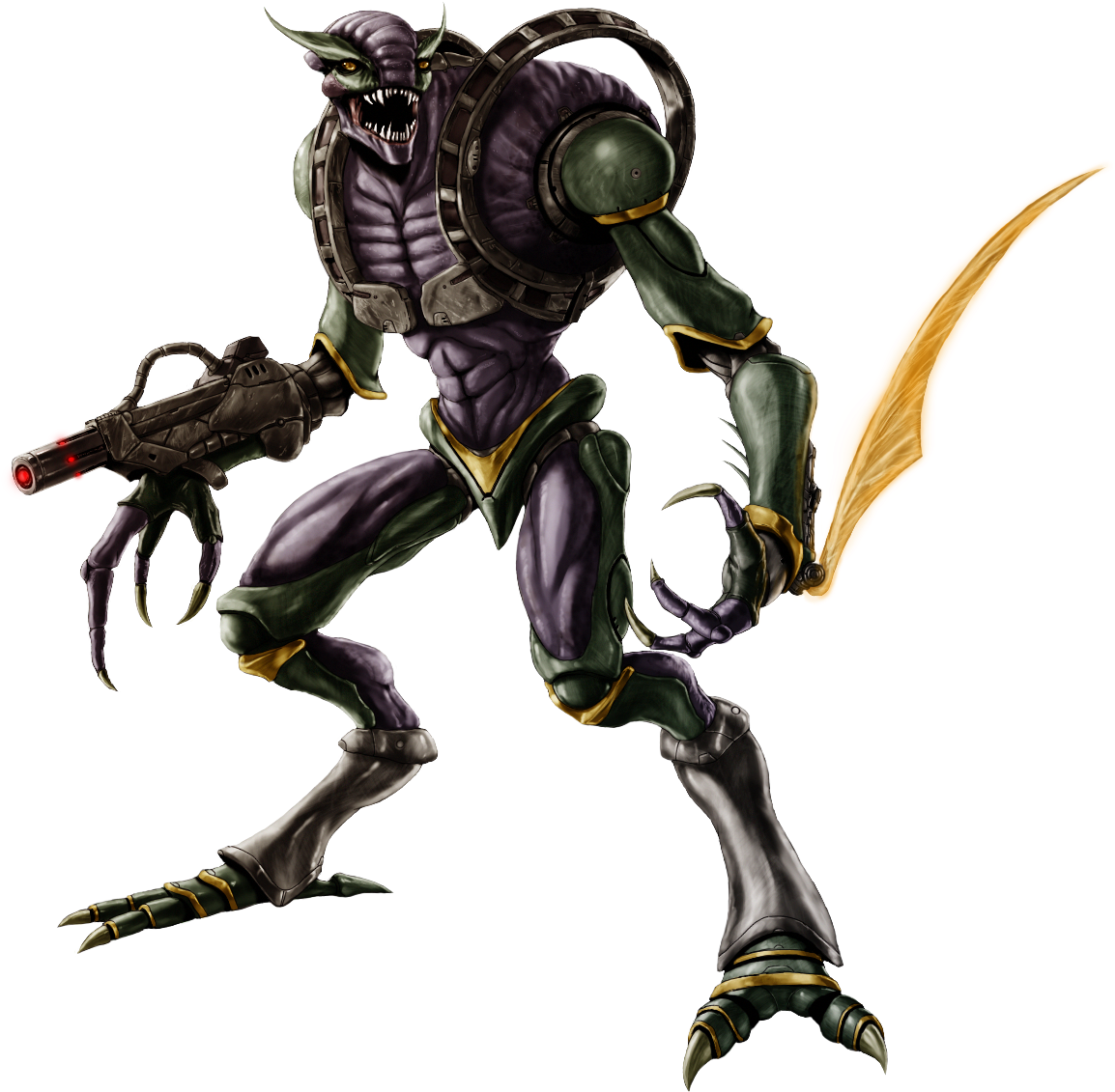 Space Pirate - Metroid Prime Space Pirate (1200x1200), Png Download