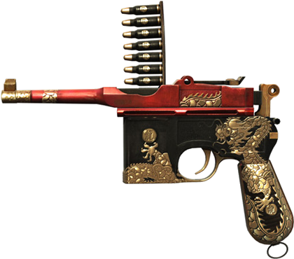 Cf Mauser Royal Dragon Remastered - Mauser M1896 Royal Dragon (465x379), Png Download