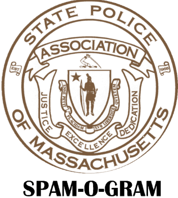 Spam O Gram April 13, - State Police Association Of Massachusetts (350x389), Png Download