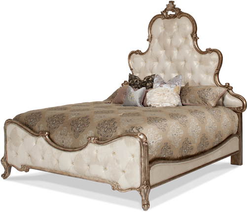Parent Directory - Aico Platine De Royale Champagne Bedroom Set (600x510), Png Download