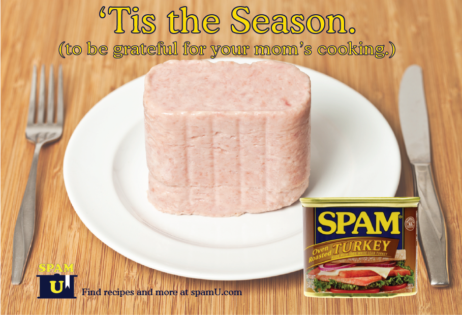 Spam Ad 3edit - Spam Oven Roasted Turkey 12 Oz By Spam [foods] (909x620), Png Download