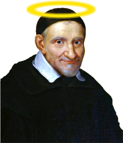 Feeling Guilty - St Vincent De Paul Feast Day (392x475), Png Download