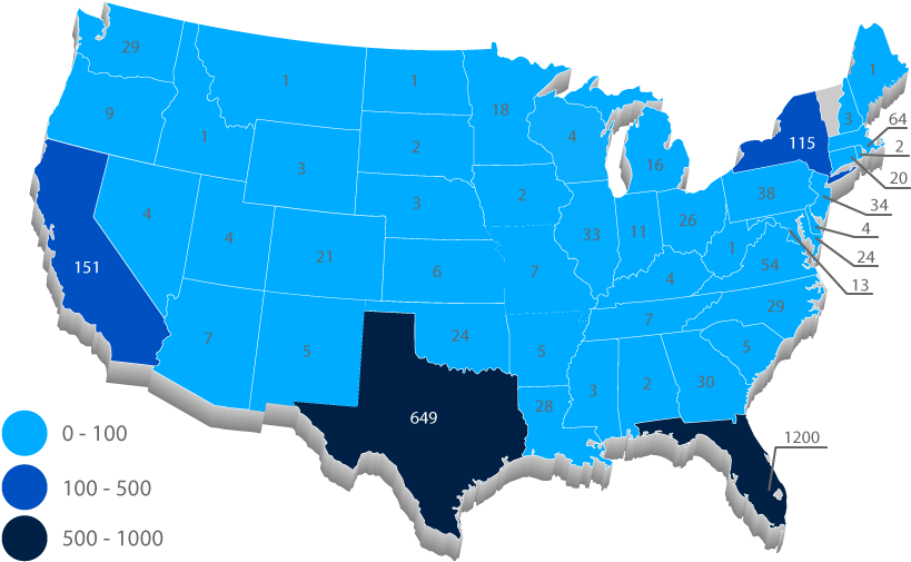 Mapa - Fictional Presidential Election (883x570), Png Download