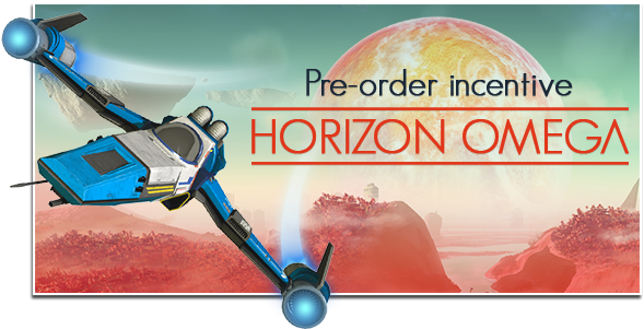 No Mans Sky Preorder Ship (600x338), Png Download