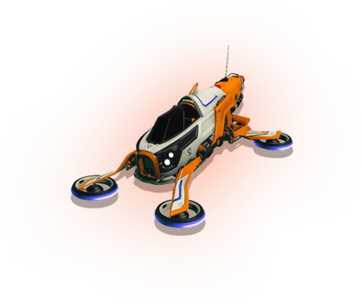 No Man's Sky Nomad (519x436), Png Download