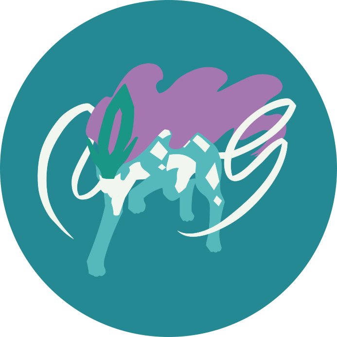 Minimalist Suicune Icon *** By Jedflah On Deviantart - Suicune Icon (693x693), Png Download