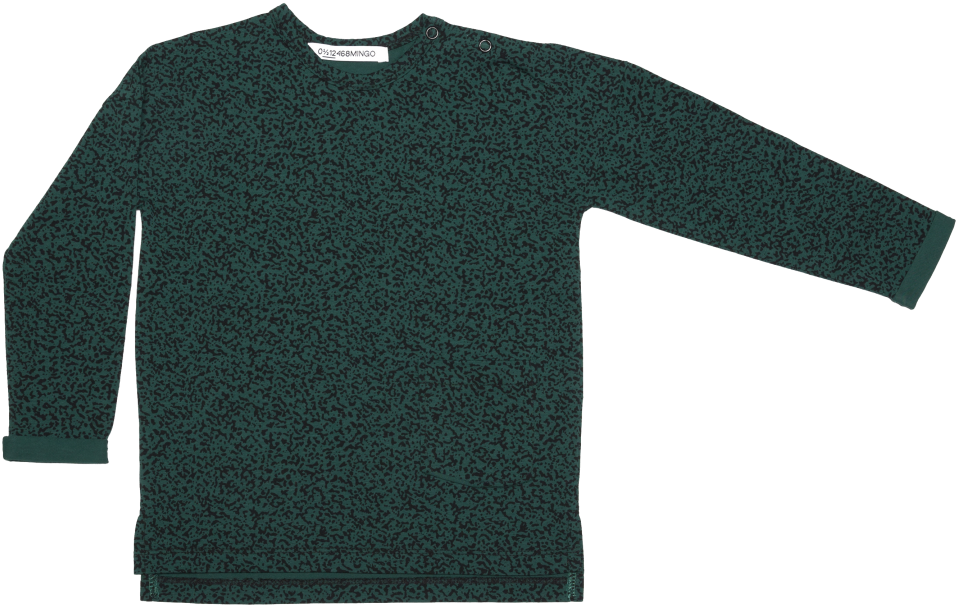 Mingo Long Sleeve Tee Speckles - Long-sleeved T-shirt (960x720), Png Download