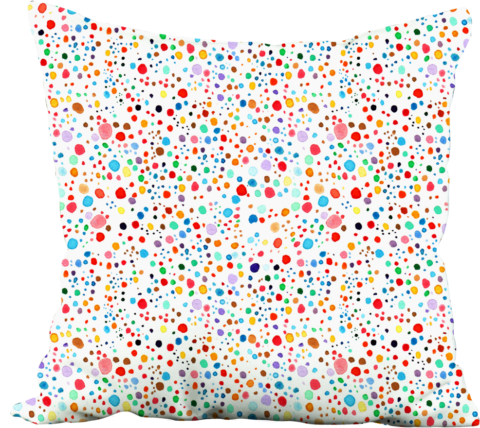 Speckles Throw Pillow - Cushion (1024x969), Png Download
