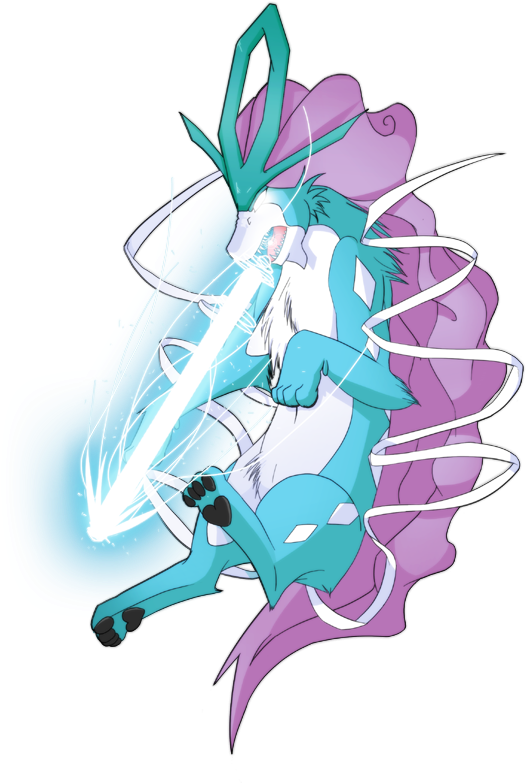 Suicune (585x812), Png Download