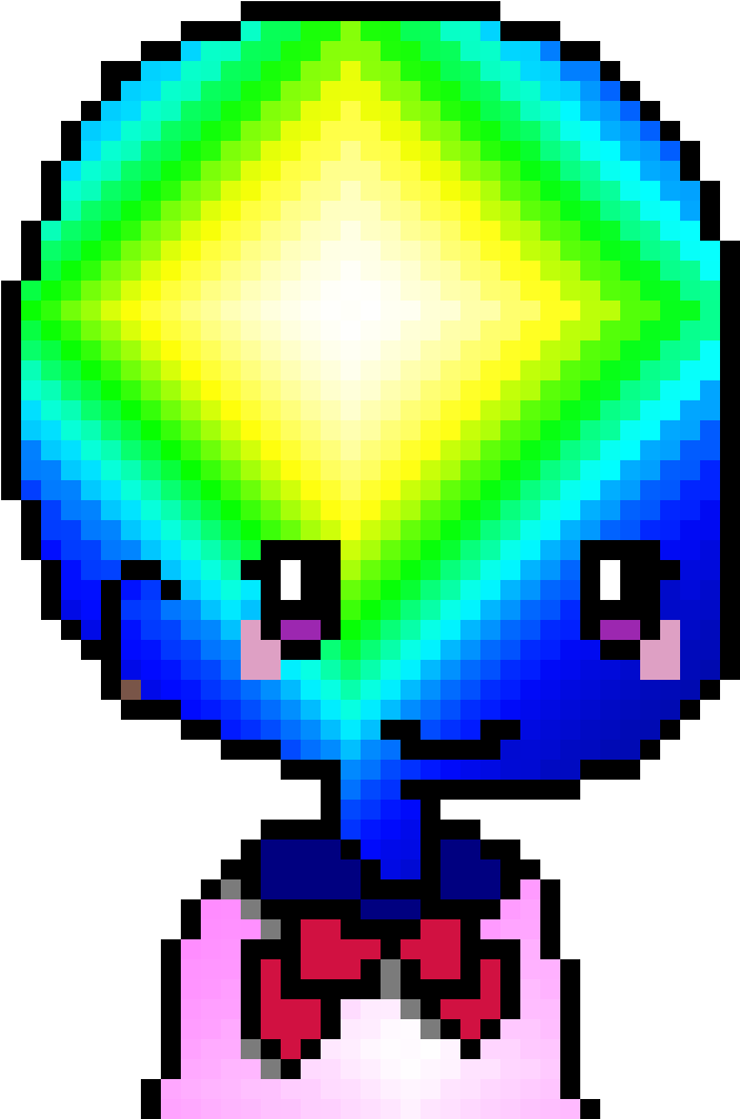 Oops - Kawaii Boy Pixel Art (1152x1152), Png Download
