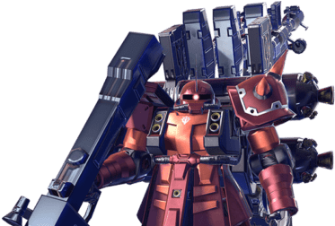 Psycho Zaku - Military Robot (480x251), Png Download