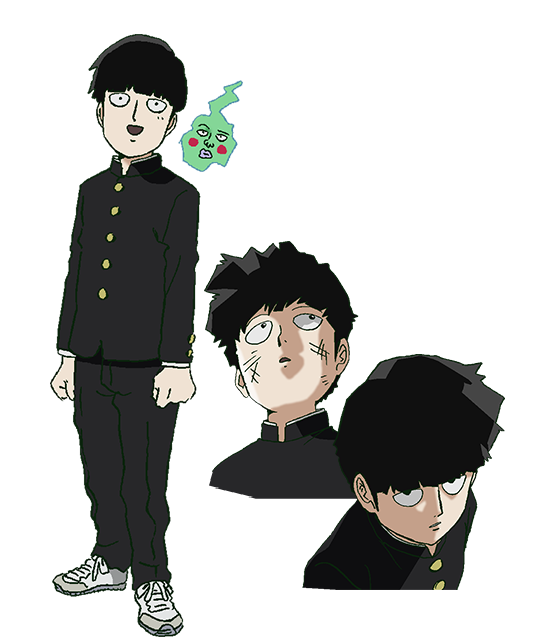 Related Wallpapers - Mob From Mob Psycho 100 (533x638), Png Download