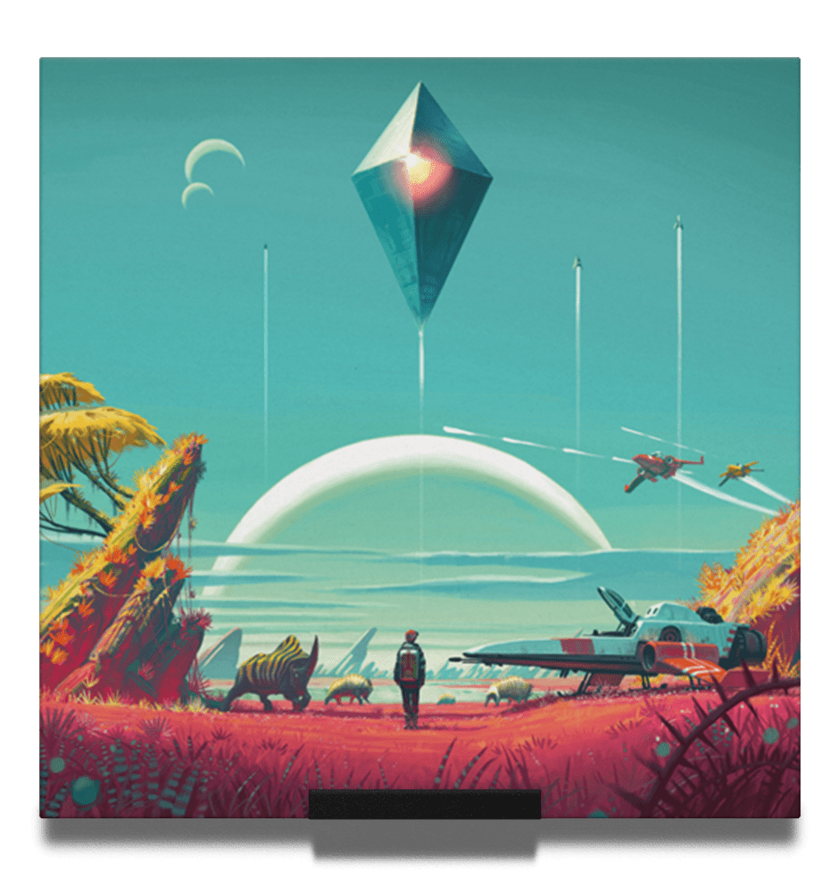 No Mans Sky Lp - 65daysofstatic No Man's Sky / O.s.t. Vinyl Record (987x987), Png Download