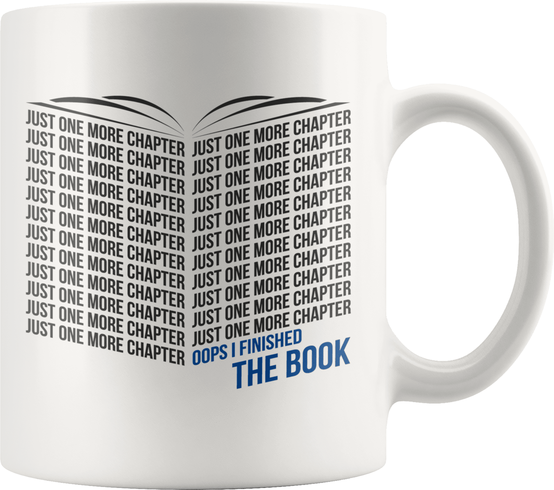 Just One More Chapter - Beer Stein (2000x2000), Png Download