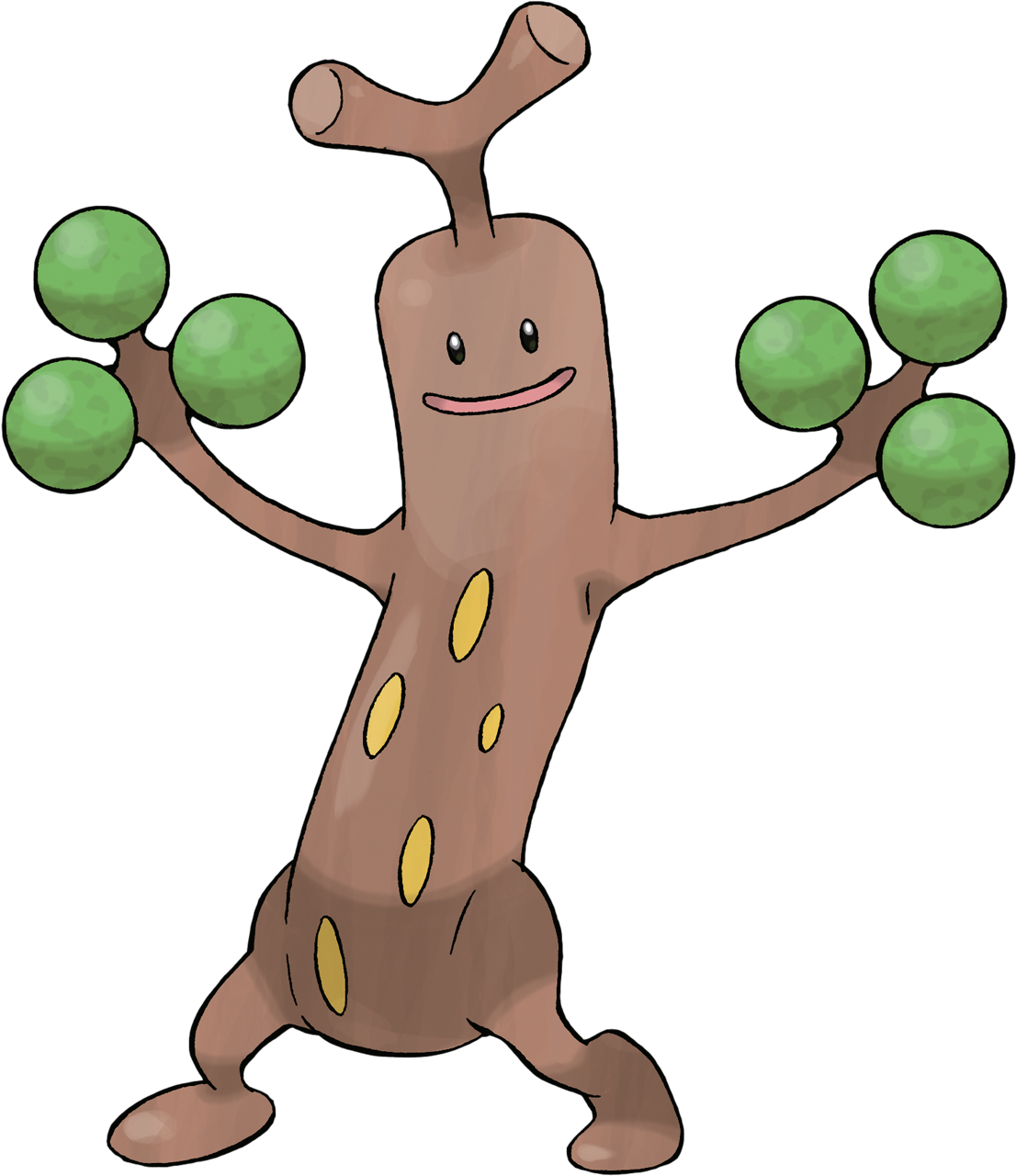 New Characters - Pokemon Sudowoodo (1280x1280), Png Download
