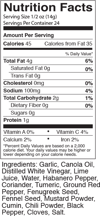 Psycho Curry Nf Ing - Leek Nutrition Facts (386x846), Png Download