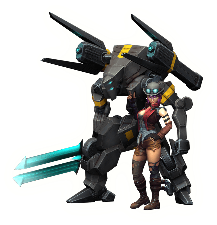 Vainglory Saw Png - Vainglory Joule Png (755x785), Png Download
