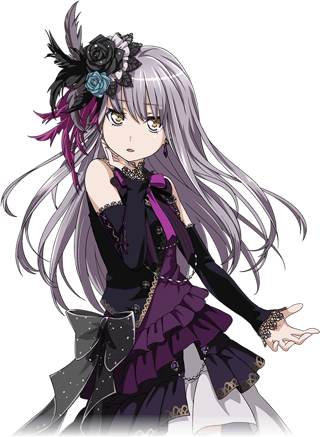 Onstage Transparent - Bang Dream Roselia Yukina (1024x1024), Png Download