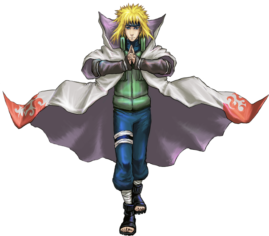 View Fullsize Namikaze Minato Image - Minato Naruto Art (900x785), Png Download