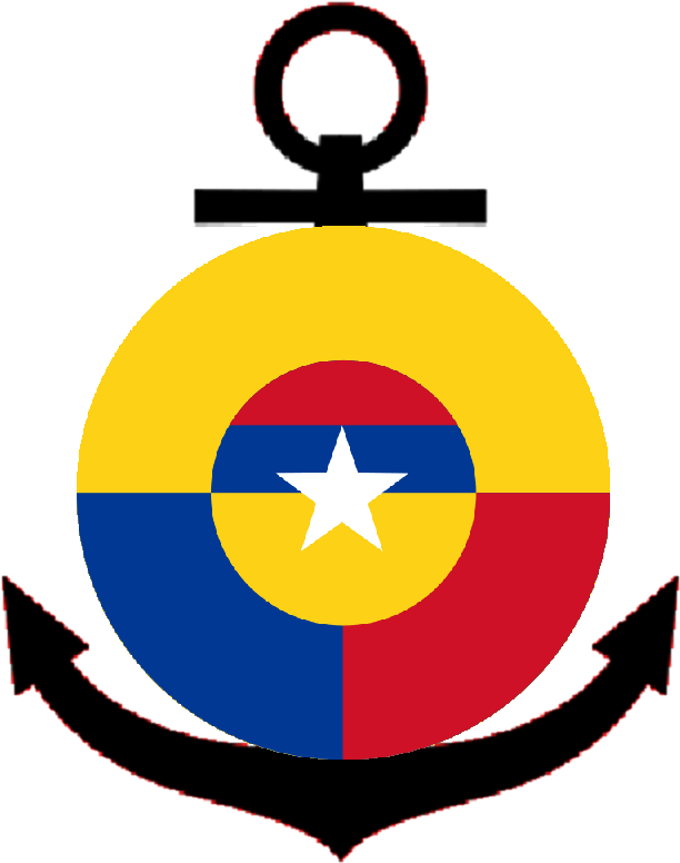 Colombian Naval Aviation Roundel - Colombian Air Force (664x794), Png Download
