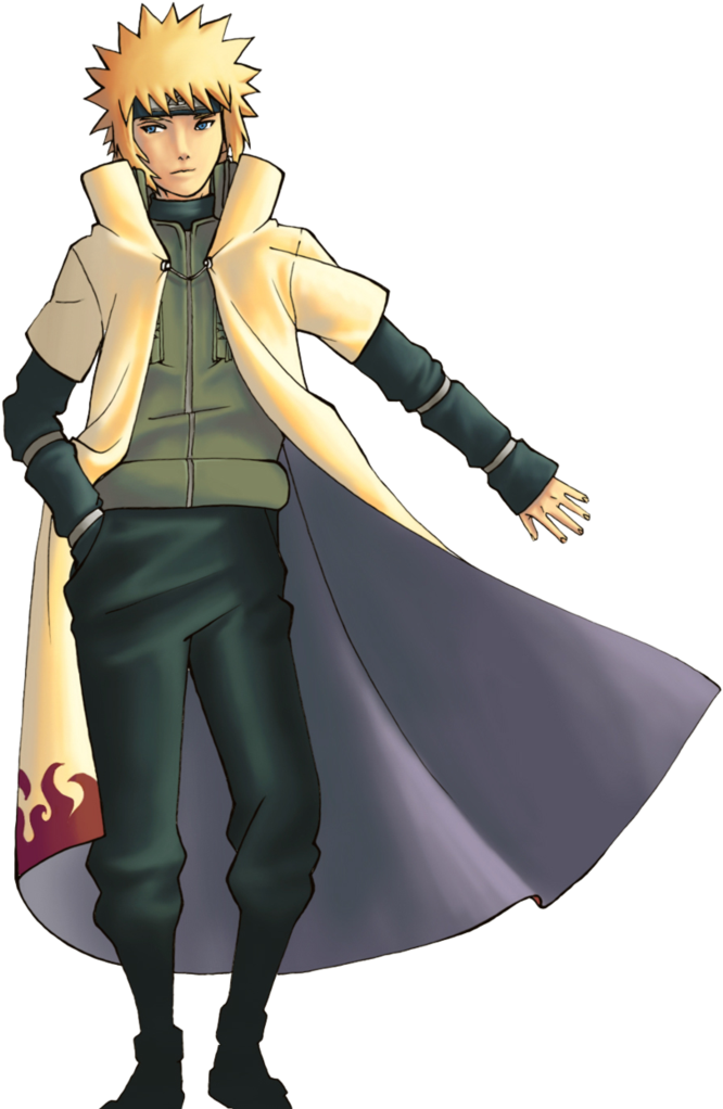 Minato Png By Hidan Sama1408 2 On Deviantart - Naruto Yondaime (739x1080), Png Download