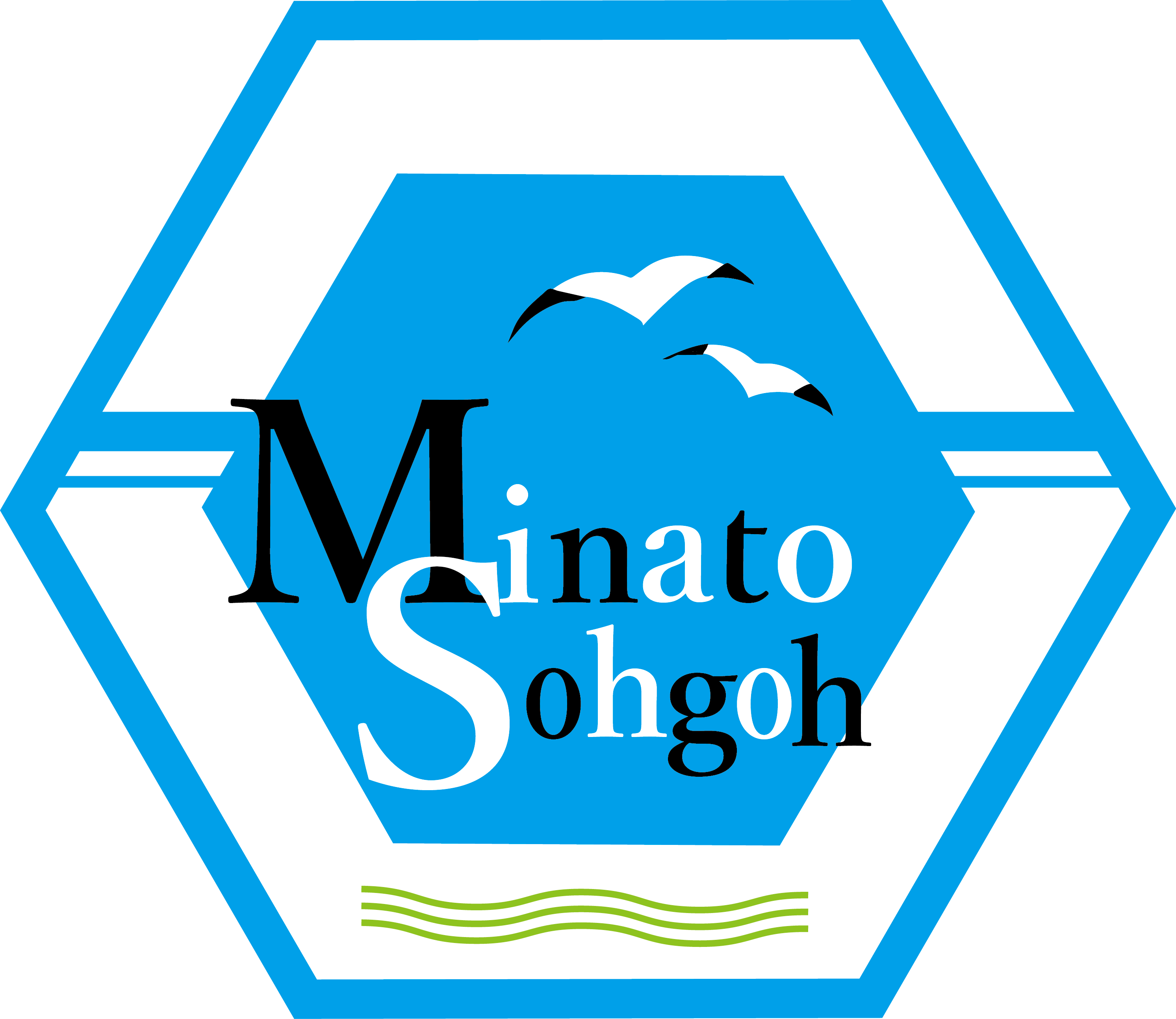 Minato Sohgoh Highschool Symbol - Minato Sōgō High School (2986x2587), Png Download