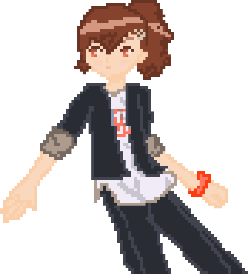 Minako But Minato - Persona 3 (980x980), Png Download