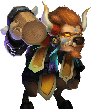 Minotaur Chieftain - Minotauro Clash Royale (330x438), Png Download